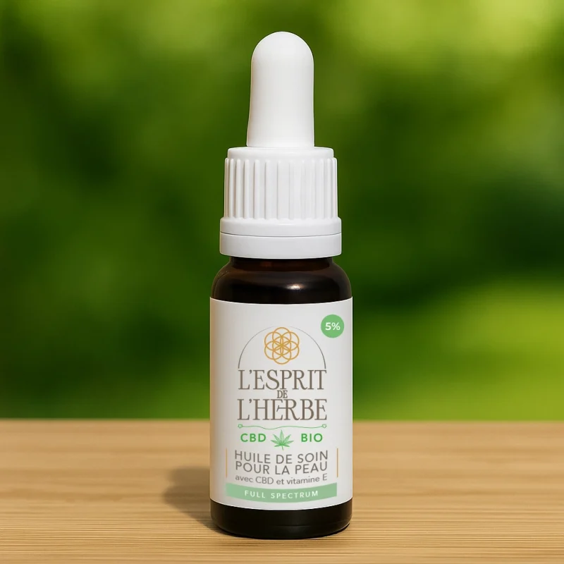 Huile de CBD full spectrum – 5%